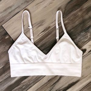 Lululemon Ebb to Street Bra II White Size 6